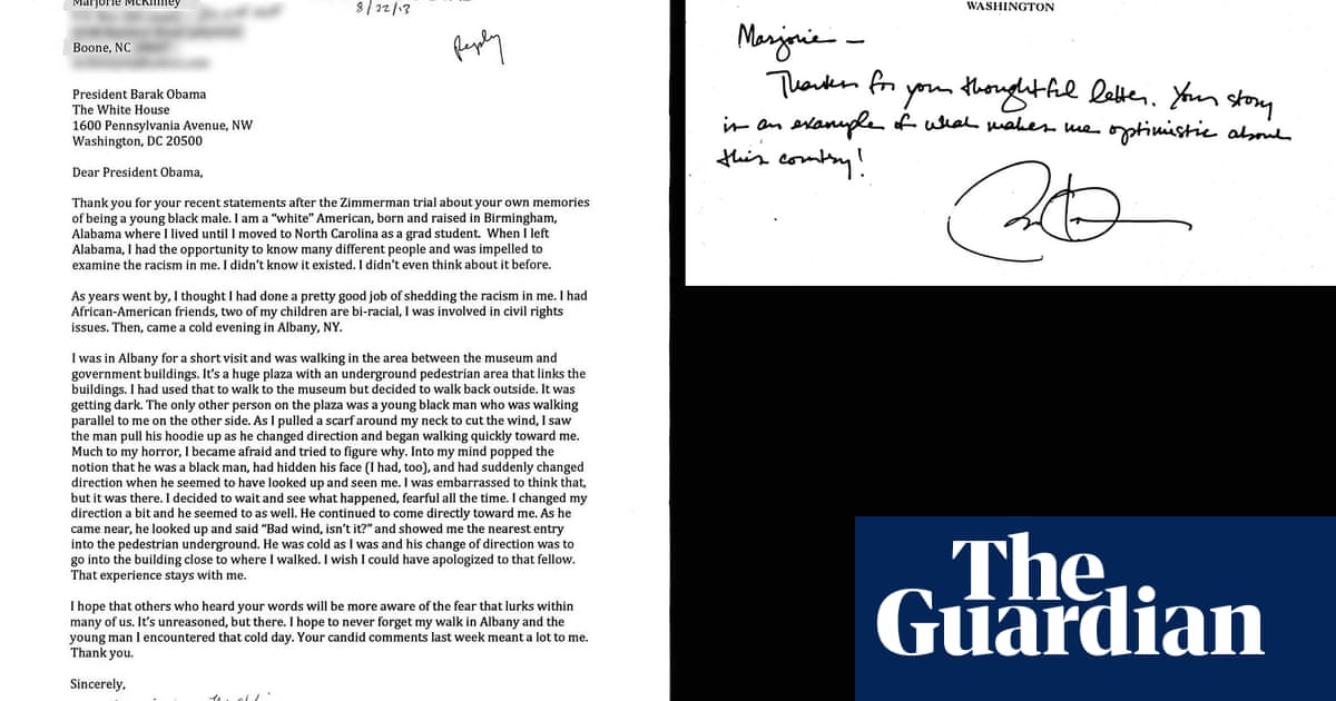 Obama's letters to fellow Americans in pictures Books The Guardian