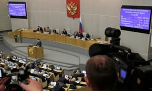 Russian Parliament Votes For Law That Could List Cnn As -