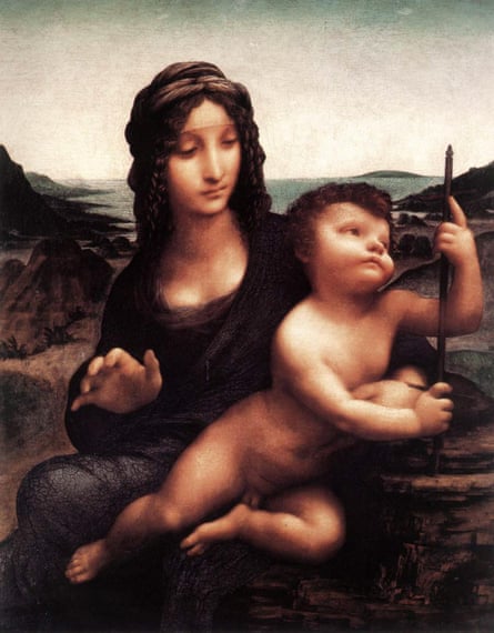 Madonna of the Yarnwinder, Buccleuch version, by Leonardo da Vinci.
