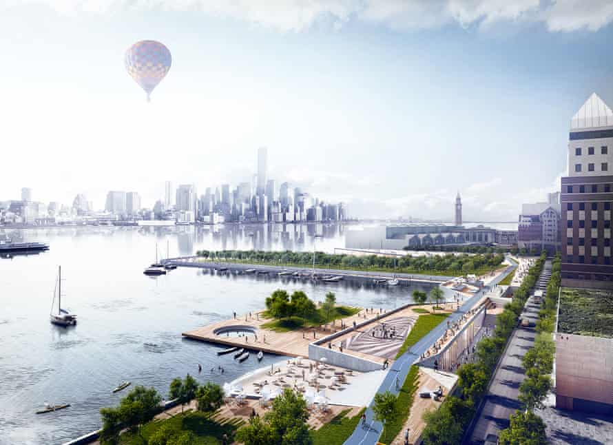 Waterfront cgi from Rebuild by Design