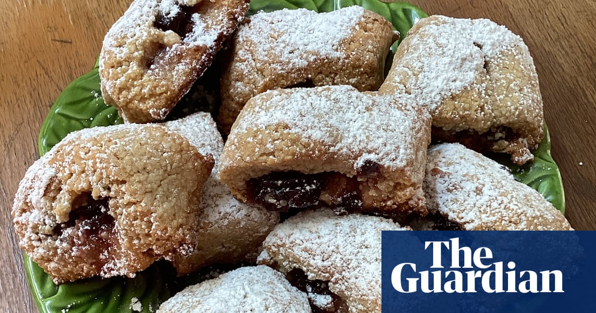 Rachel Roddy's recipe for almond and cherry biscuits | A kitchen in Rome