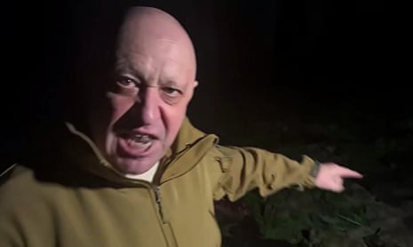 Yevgeny Prigozhin lashes out in the expletive-ridden video.