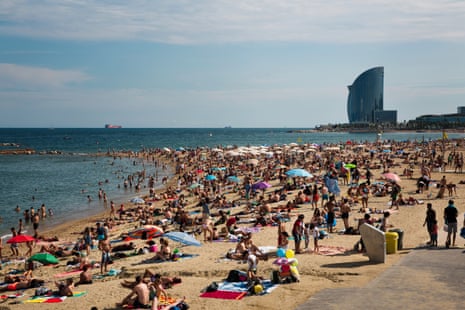 The beach.