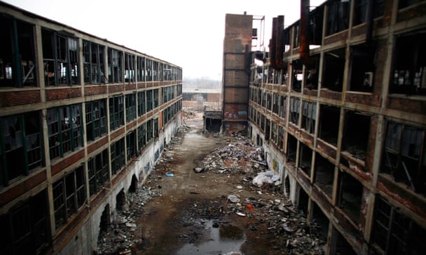 Abandoned manufacturing plant