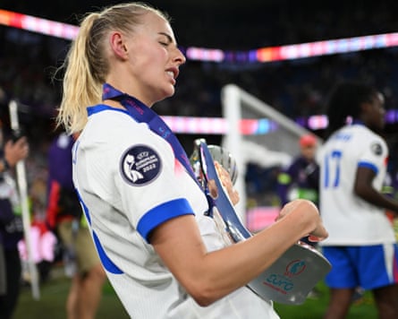 Chloe Kelly of England celebrates