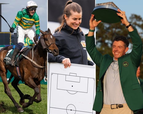 Paul Townend aboard I Am Maximus, Marie-Louise Eta in her new job and Rory McIlroy winning the Masters