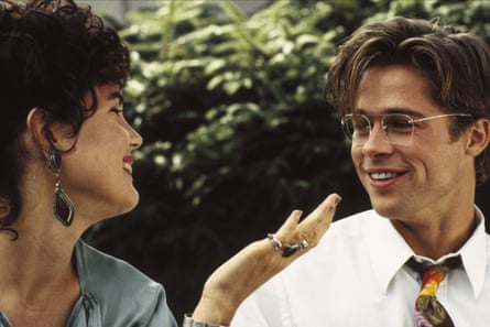 ‘I’ve done my own thing’ … with Brad Pitt as her boyfriend in The Favor; now she thinks she would be cast as his mother.