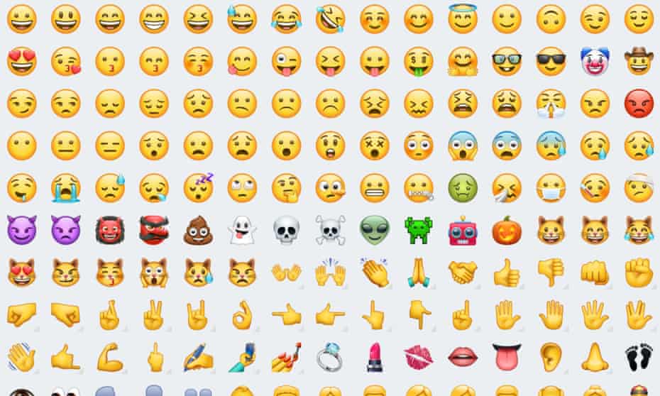 Whatsapp Makes Its Own Unique Emojis That Look Similar To Apple S Whatsapp The Guardian Whatsapp Makes Its Own Unique Emojis That Look Similar To Apple S Whatsapp The Guardian