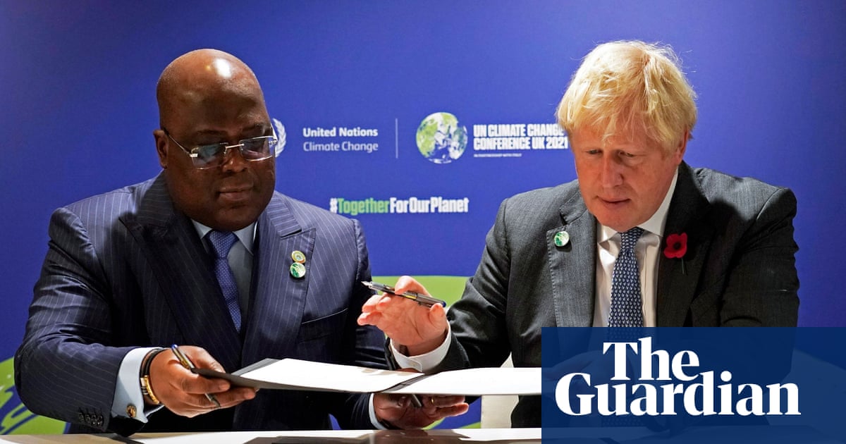 ‘Lawless logging’ in DRC raises concerns over $500m forests deal signed by Boris Johnson