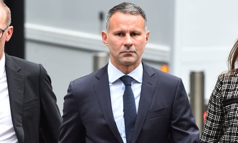 Ryan Giggs arrives at Manchester crown court