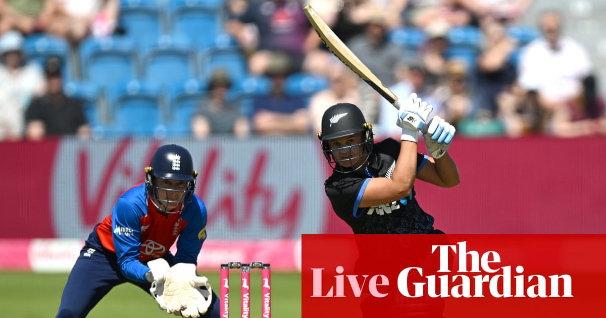 England v New Zealand: third and deciding women’s T20 cricket international – live
