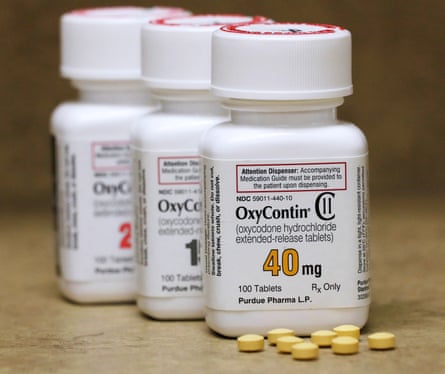 Bottles of OxyContin.