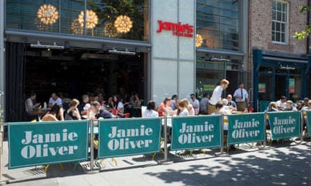 Jamie’s Italian in Liverpool.