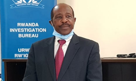 Paul Rusesabagina after being detained in 2020.