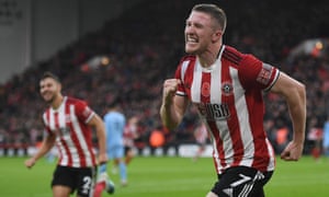 Like his manager at Sheffield United, John Lundstram has worked his way up through the divisions and is thriving in his debut season in the Premier League.