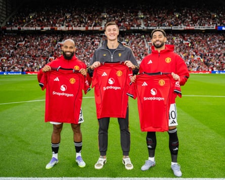 Bryan Mbeumo, Benjamin Sesko and Matheus Cunha