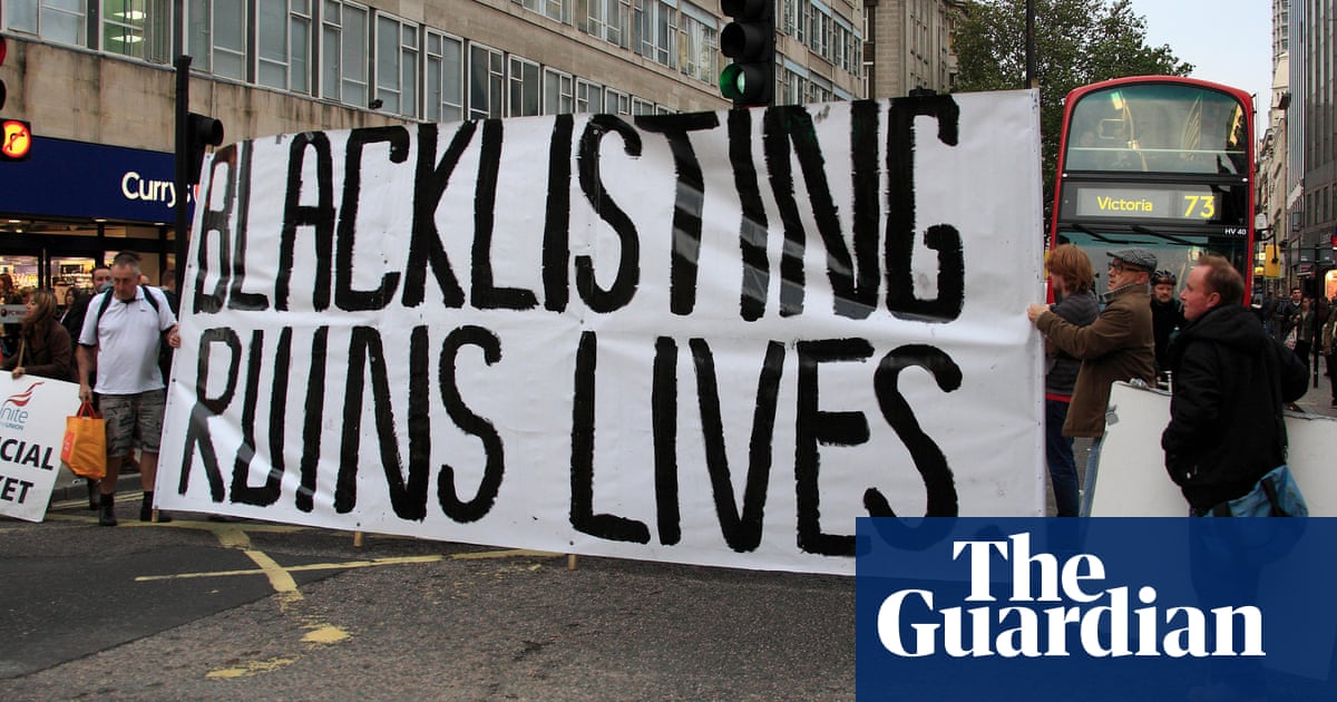 Unite to investigate claims of collusion with construction blacklist | Business | The Guardian