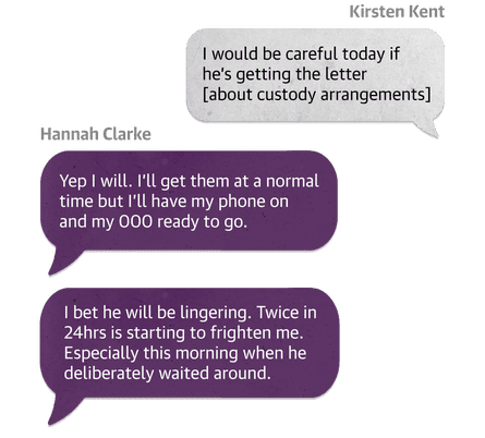 I bet he will be lingering. Twice in 24hrs is starting to frighten me. Especially this morning when he deliberately waited around.