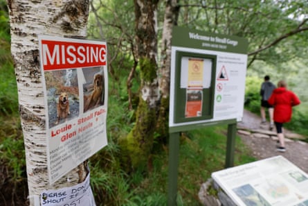 Posters at Steall Gorge