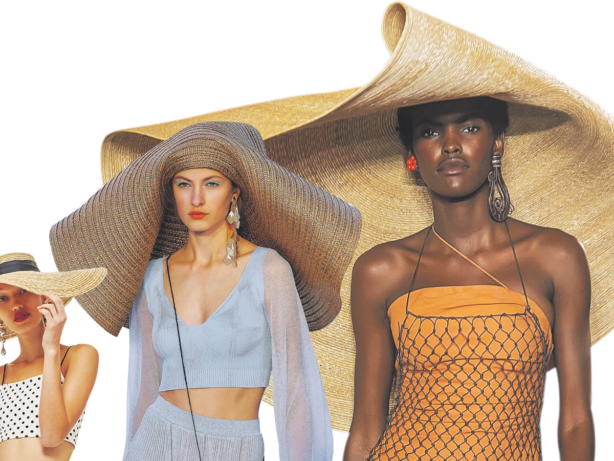 How The Giant Straw Hat Is Winning Summer And Instagram Fashion The Guardian