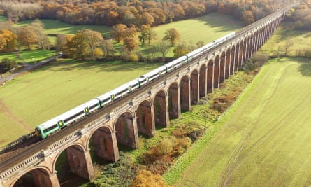 Ouse Valley viaduct in Sussex.