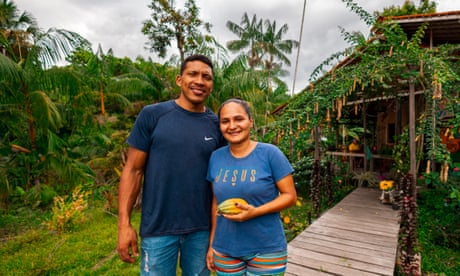Izabela Campos é a impulsionadora do projeto agroflorestal da comunidade
