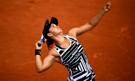 Ashleigh Barty at the French Open