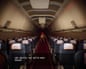 Night Plane game screen shows a figure in the aisle of a plane with text onscreen reading 'Hey Bestie You Gotta Run! Ruuun!