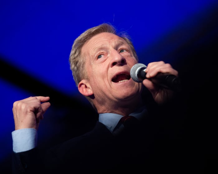 Billionaire environmental activist Tom Steyer announces run for California governor