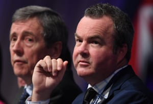 The former acting Victorian state director for the Liberal party, Simon Frost