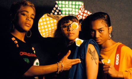 Tionne ‘T-Boz’ Watkins, Lisa ‘Left-Eye’ Lopes and Rozonda ‘Chilli’ Thomas in the Netherlands in 1992.