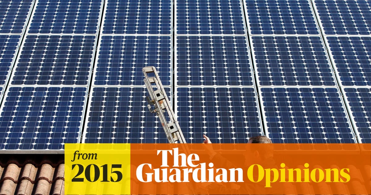 The Benefits Of Solar Do Outweigh Its Costs Some Have A Hard Time Accepting It Giles Parkinson Opinion The Guardian