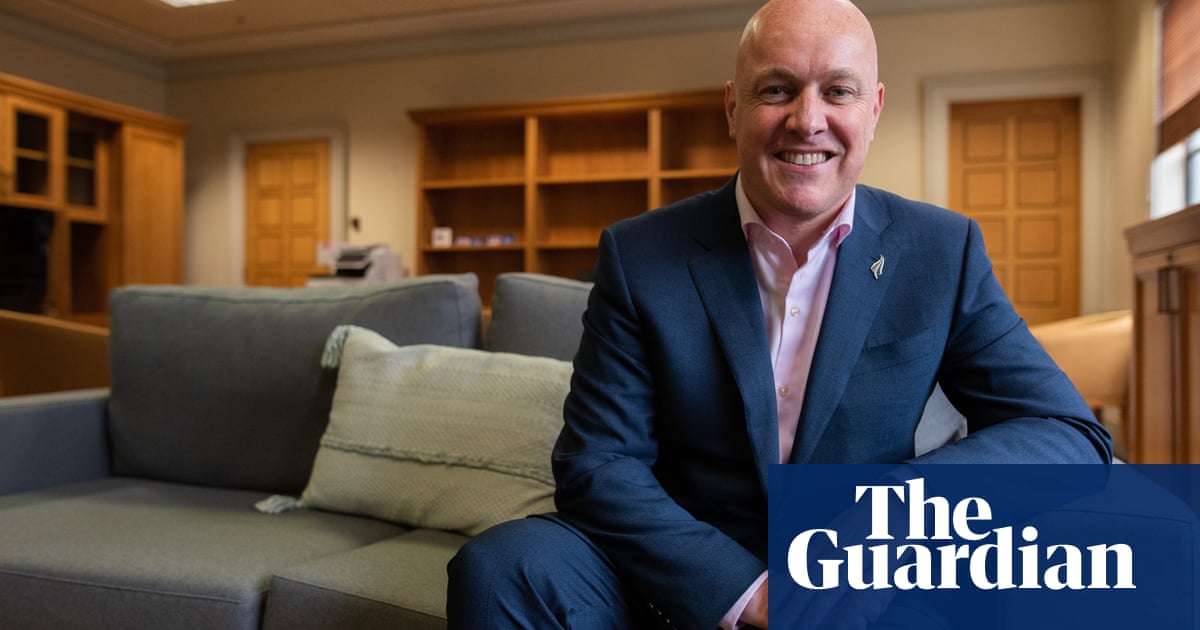 ‘An unfilled-in vision’: can Christopher Luxon lead New Zealand’s National party back to power?