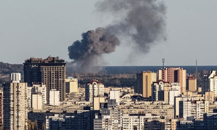 Smoke over Kyiv