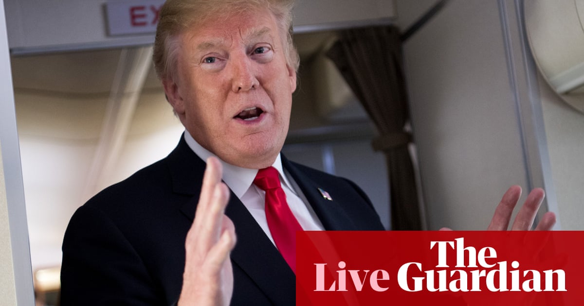 Tariff fears drag markets down as EU and Trump trade blows – business live