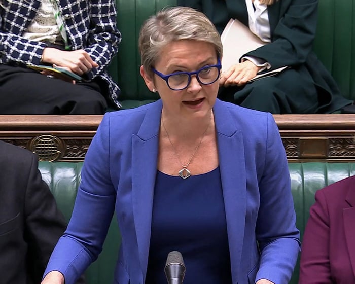 Home secretary suspends refugee family reunion applications until new, tighter rules are put in place – as it happened