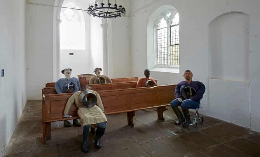 The Institute of Reconciliation, 2014-ongoing, installed at St Peter’s Church as part of Murillo’s Violent Amnesia show at Kettle’s Yard, Cambridge