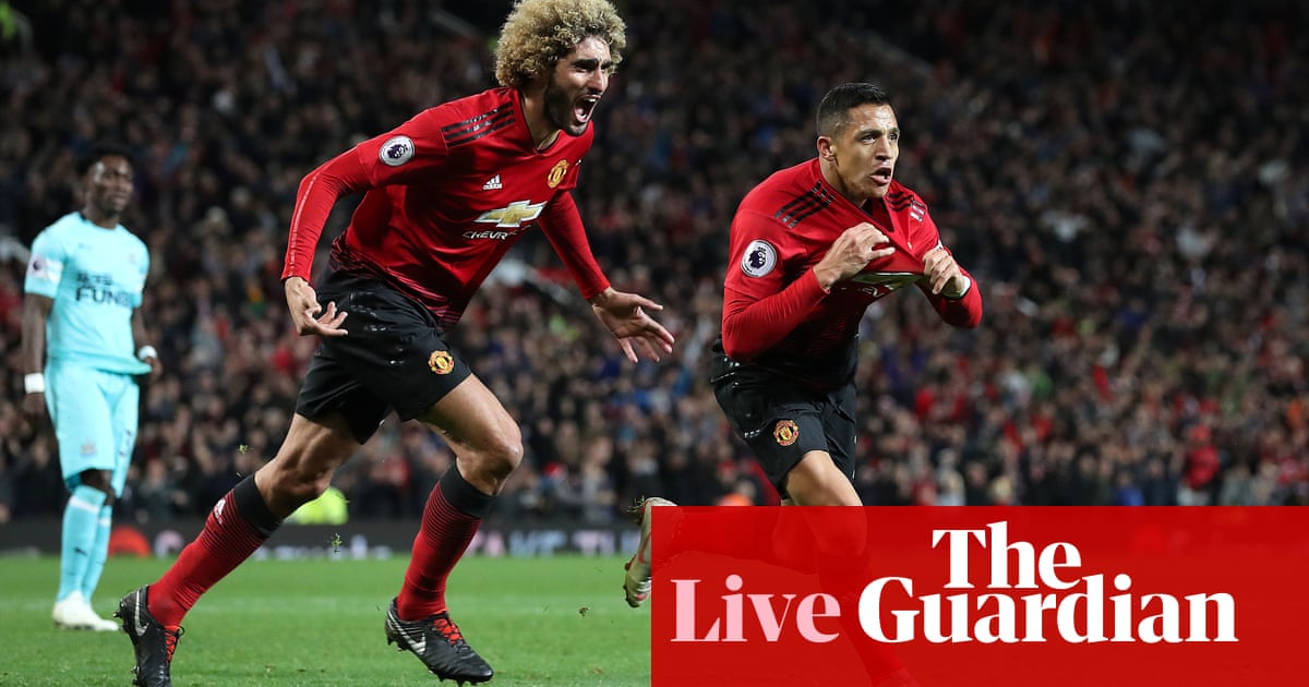 Manchester United 32 Newcastle United Premier League – as it happened