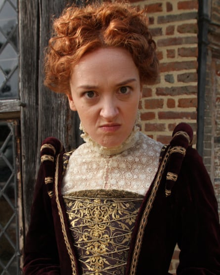 ‘The jokes are as much for adults as for kids’ … Jess Ransom in Horrible Histories.