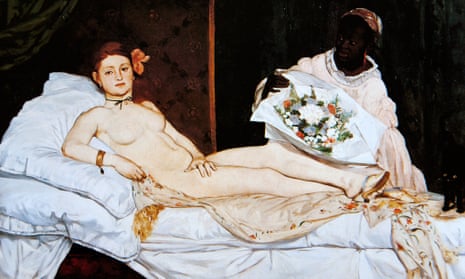 Edouard Manet’s painting Olympia. 