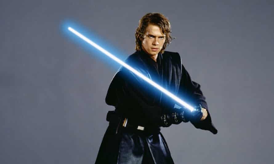 Revenge of the Sith, Christensen as Anakin Skywalker in 2005.