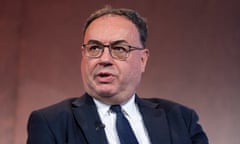 Bank governor Andrew Bailey
