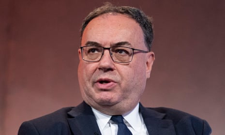 A photo of the governor of the Bank of England Andrew Bailey answers questions after speaking at the British Chambers of Commerce global annual conference in London earlier this month.