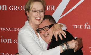 Actress Meryl Streep and designer Alber Elbaz