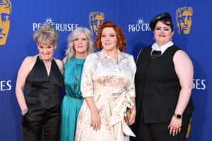 Lorraine Ashbourne, Siobhan Finneran, Sophie Willan and Jayde Adams from Alma’s Not Normal