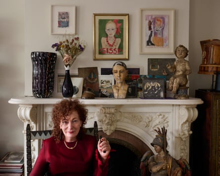 Nan Goldin in her Brooklyn apartment.
