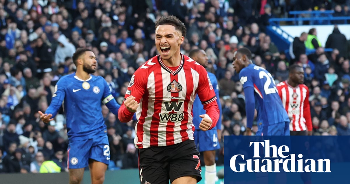 Sunderland flying high after stunning Chelsea with injury-time Talbi winner