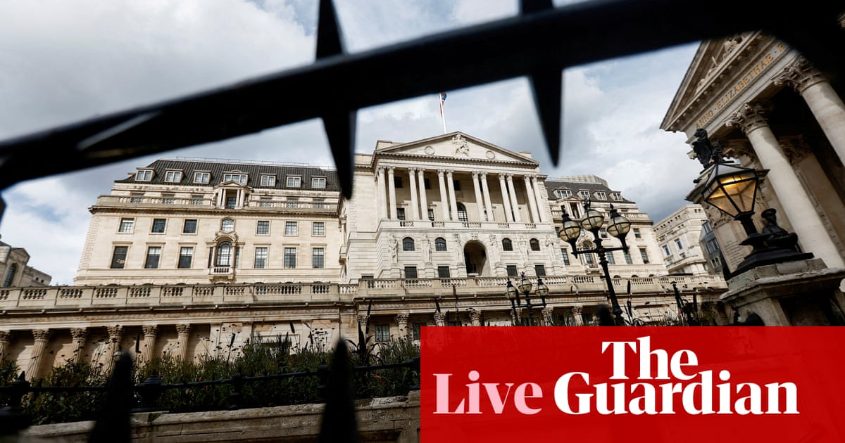 Bank governor says ‘things moving in the right direction’ amid criticism for leaving rates on hold – as it happened