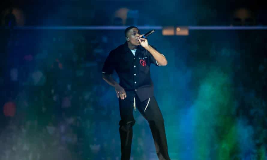 Staples performing on tour with Tyler, The Creator in Detroit earlier this year.