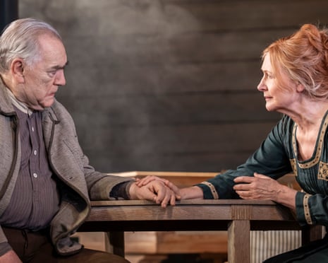 Natural chemistry … Cox and Clarkson in Long Day’s Journey Into Night.